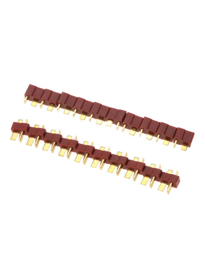 10 Pairs T Plug Male and Female Connectors 10 x 1 x 10cm  - Image 4