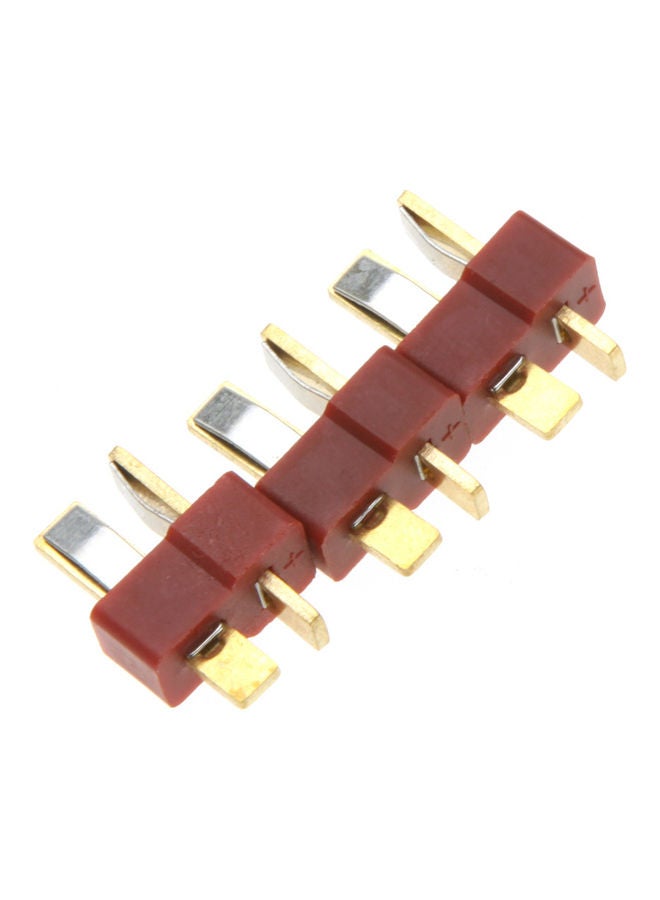 10 Pairs T Plug Male and Female Connectors 10 x 1 x 10cm  - Image 5