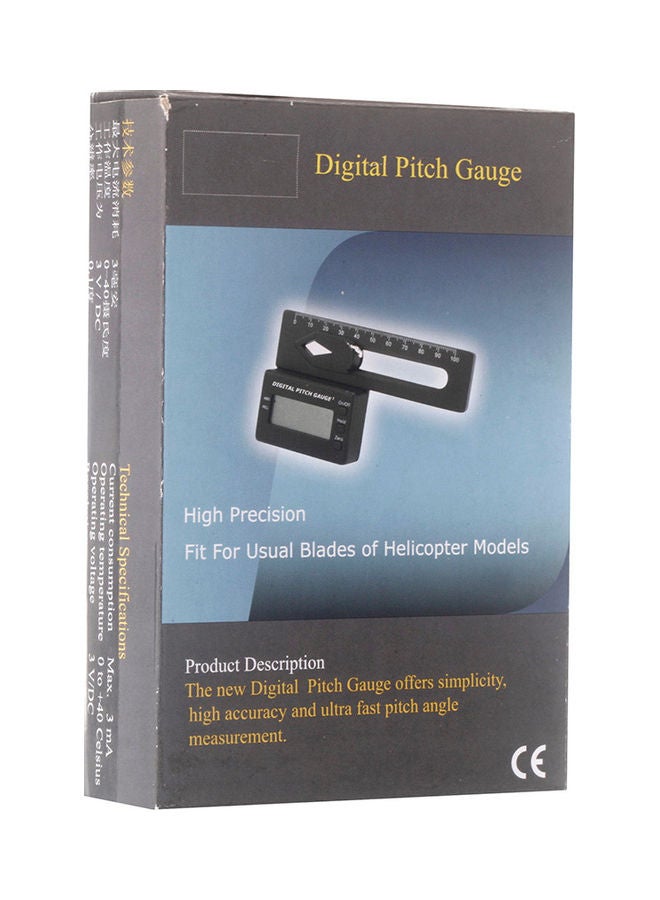 GoolRC LCD Digital Pitch Gauge 13 x 3 x 9cm  - Image 3