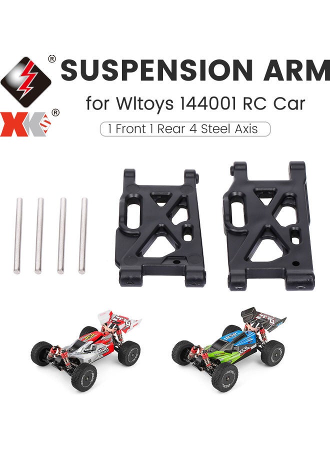 WLtoys XK 144001 Front Rear Suspension Arm Shock Absorber Mount Metal Axis 11 x 2 x 10cm  - Image 1