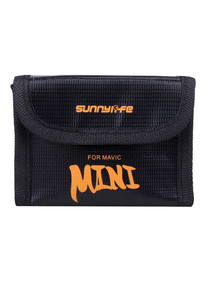 Outdoor Portable LiPo Explosion-proof Safety Storage Bag Compatible with 3PCS DJI Mavic Mini Drone Quadcopter Battery 11.6 x 1.6 x 9.1cm  - Image 4
