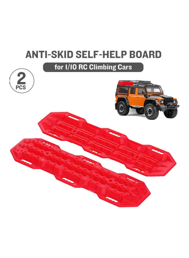 2-Piece Anti-Skid Self Help Board Set For Remote Control Car  - Image 2
