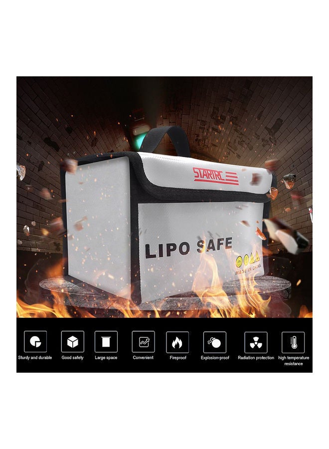 Waterproof Fireproof Explosionproof Lipo Safe Bag 20.8 x 6 x 12.5cm  - Image 1