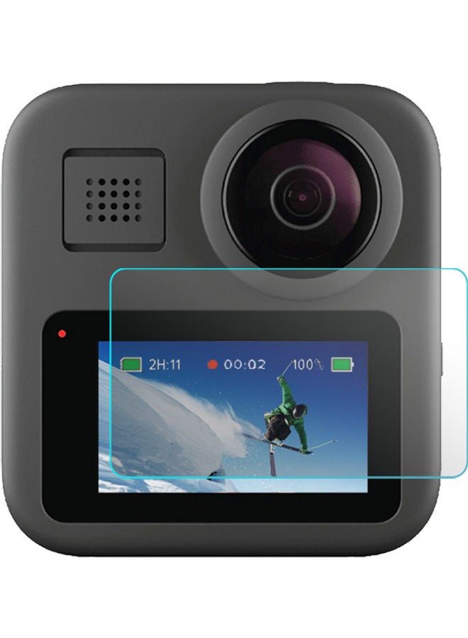 3 Packs HD Tempered Glass Film Set for GoPro Max Lens Screen Protector Dust-proof Protective Sports Action Video Camera 9.7 x 1.6 x 6.5cm  - Image 5
