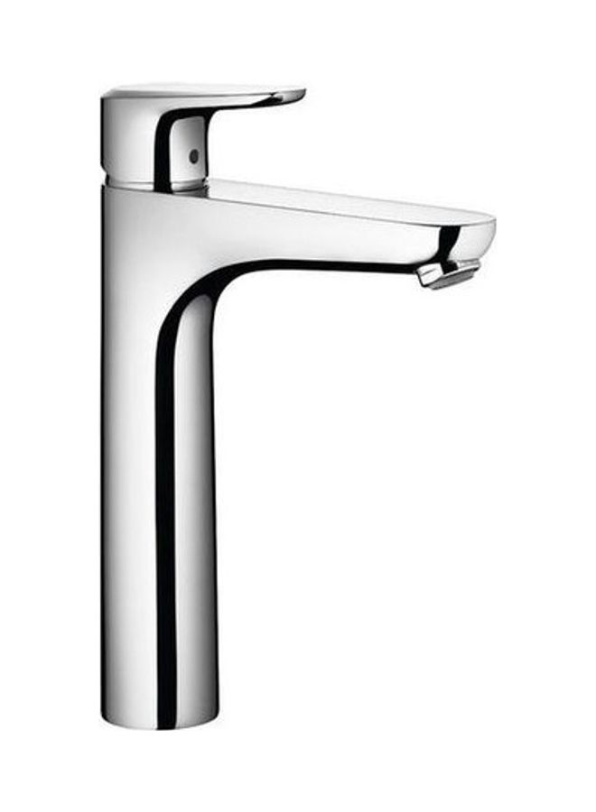 خلاط صنبور لحوض الحمام مصنوع من النحاس فضي 91سم