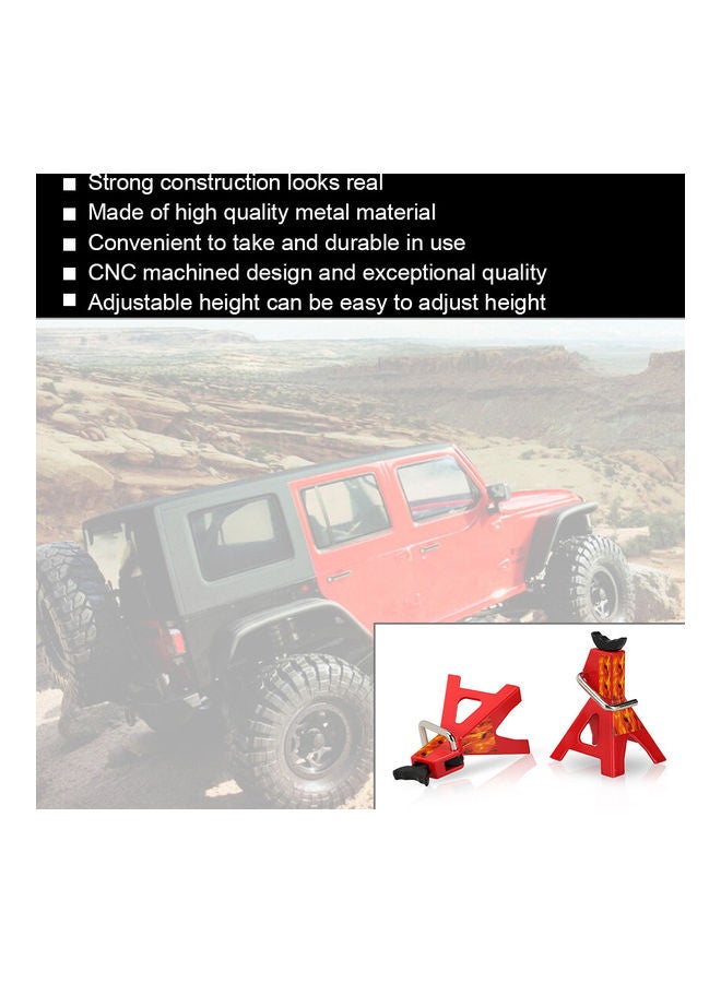 2-Piece Adjustable Jack Stand Repairing Tool Set For Rock Crawler RC Car  - Image 3