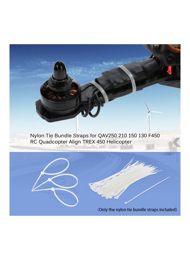 GoolRC 200-Piece ESC Servo Motor Cable Bundle Strap Set For RC Racing Quadcopter  - Image 4