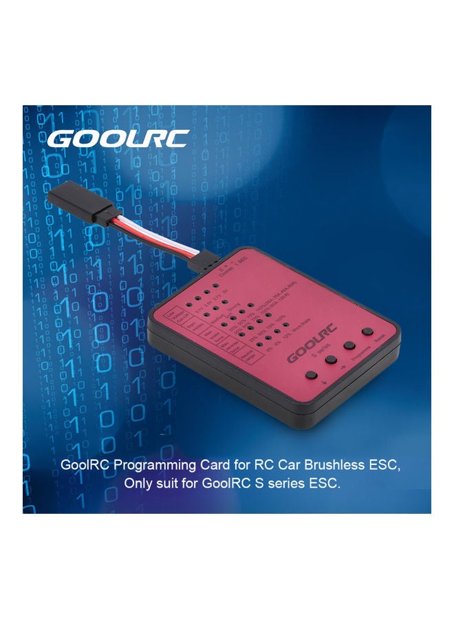 GoolRC S-Series RC Car ESC Programming Card  - Image 2