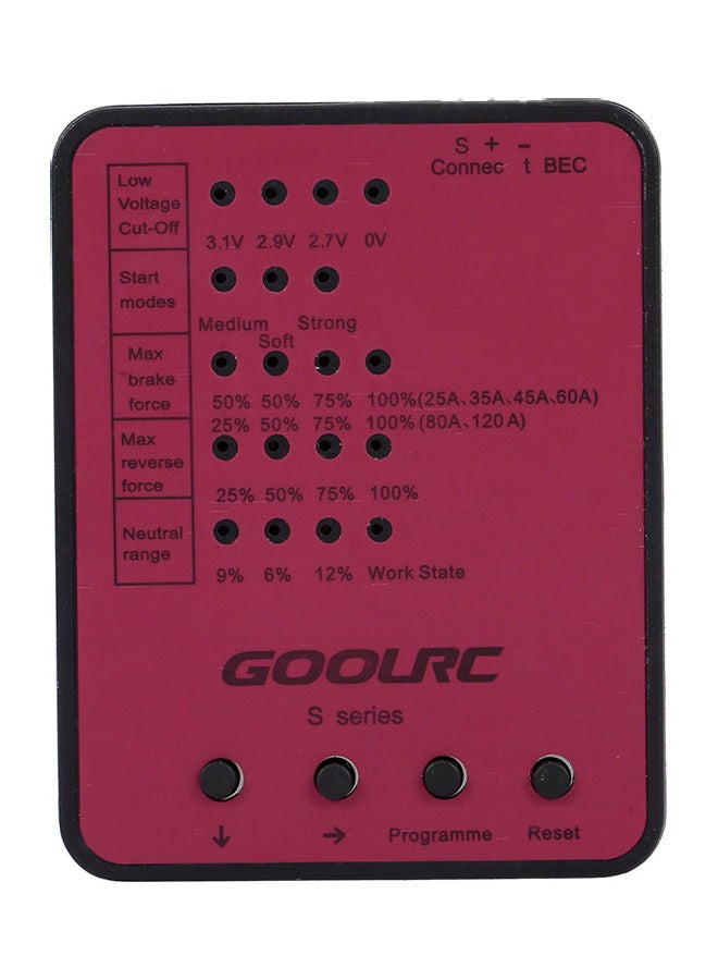 GoolRC - S-Series RC Car ESC Programming Card - Image 1