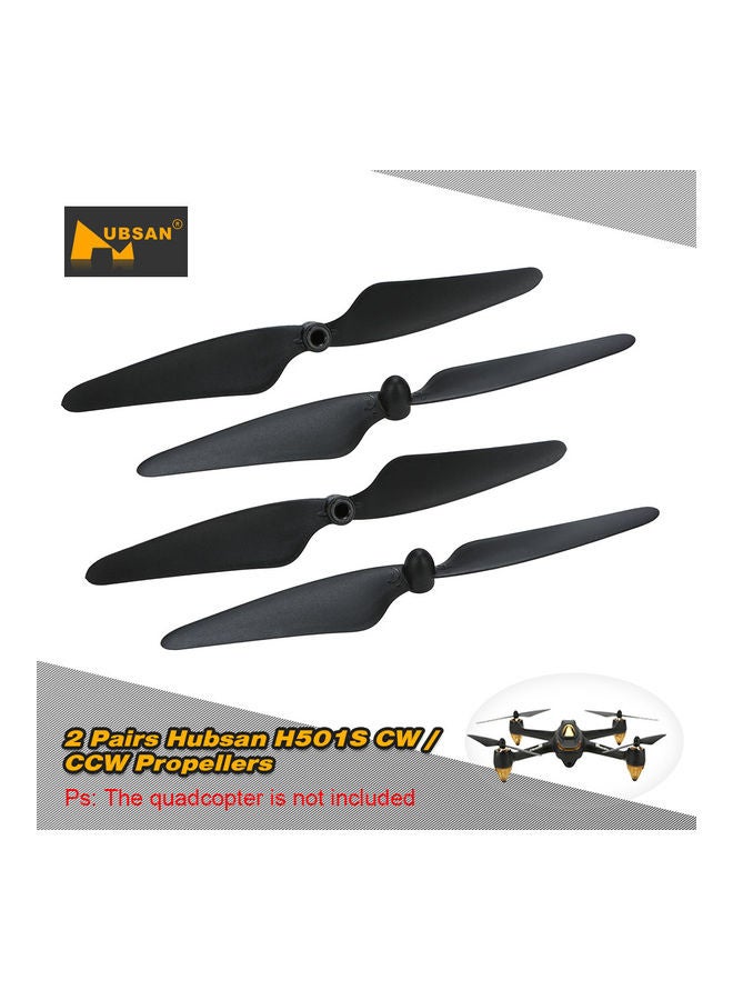 Hubsan - Pair Of 2 Original Propeller Blade RC Part For Quadcopter - Image 1