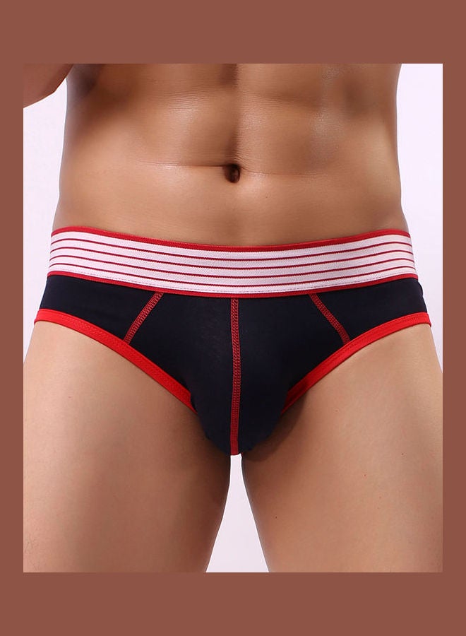 Generic - Elastic Low Waist Underwear with Bulge Pouch Black - Image 1