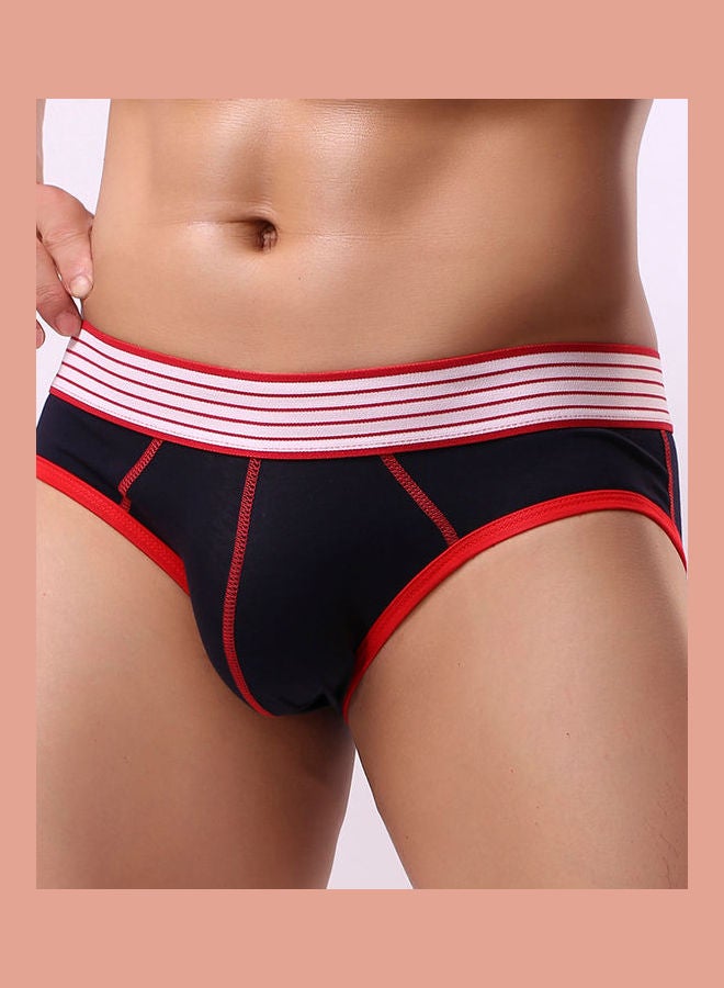 Generic - Elastic Low Waist Underwear with Bulge Pouch Black - Image 1