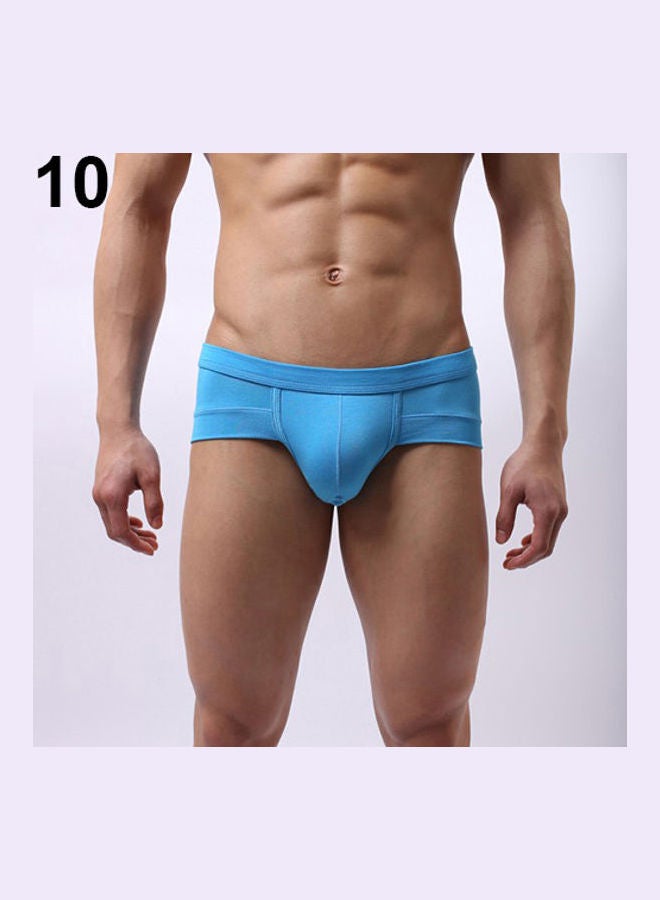 Generic - Men's Breathable Underwear with Bulge Pouch Light Blue - Image 1