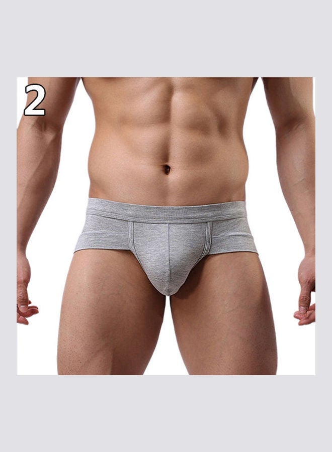 Generic - Men's Bulge Pouch Underwear Grey - Image 1
