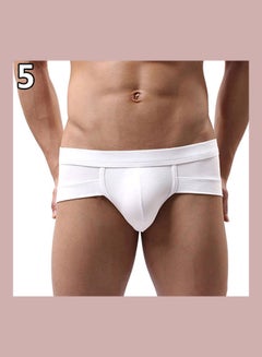 Bulge Pouch Low Rise Underwear White
