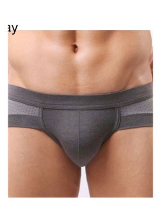 Mesh Breathable Cotton Underwear Gray - v1608214650/N43116622V_1