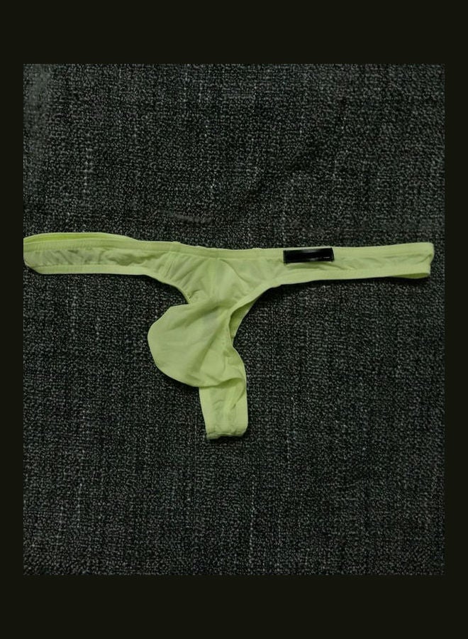 Generic - G-String T-Back Breathable Underwear Green - Image 1