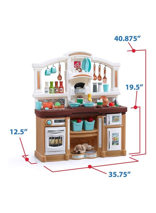 Step2 - Fun With Friends Kitchen -Tan 104x91x32cm - Image 1