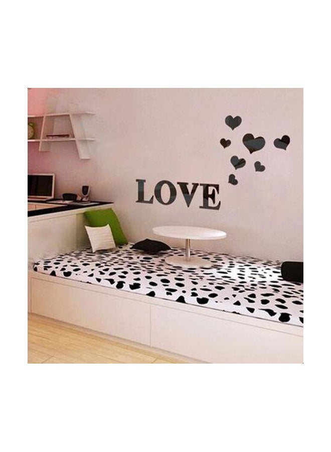 Romanticism Decorative Vinyl Sticker Black 60x50cm