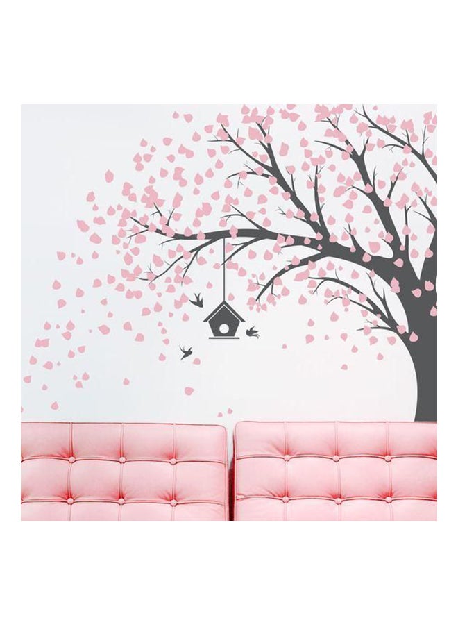 Fast Print Nature Decorative Vinyl Sticker Pink 150x200cm
