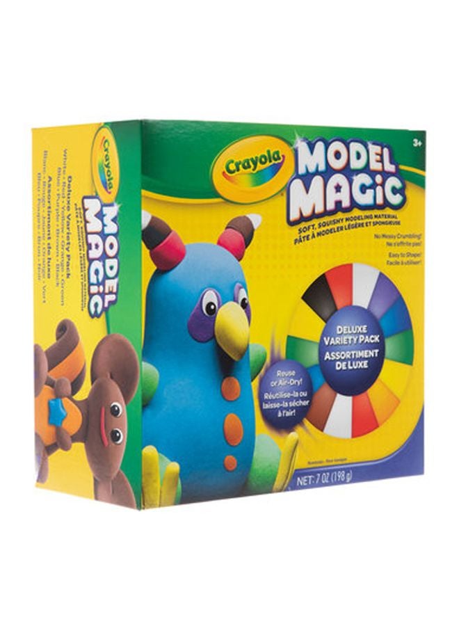 Crayola 14-Piece Model Magic Deluxe Craft Pack 23-2403 7.48x3.94x7.48inch - Image 3