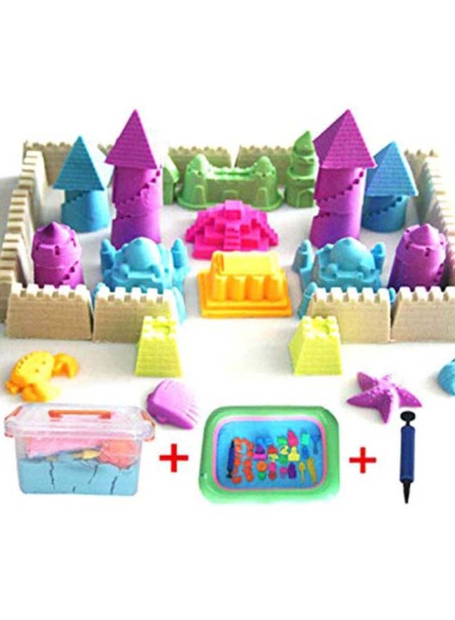 J&J Magical Play Sand Toy Set With Accessories 25x18x13cm  - Image 3