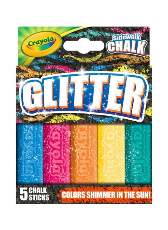 كرايولا مجموعة طباشير لامع للرسم على الحجر والأسطح الصلبة من 5 قطع طراز 1425968 - Image 3