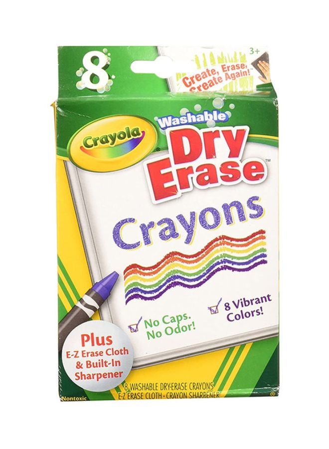 Crayola 8-piece Dry-Erase Crayons Large  - Image 2