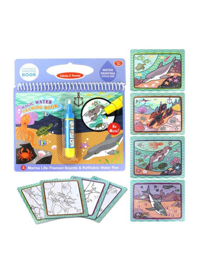 Cool Baby Magic Water Drawing Book With Magic Pen 16x19x2cm - Image 2