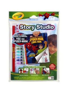 Story Studio Spider-Man Comic Book Blue/Red/Green