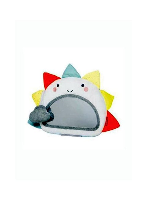 Silver Lining Cloud Baby Activity Mirror With Teether 11inch