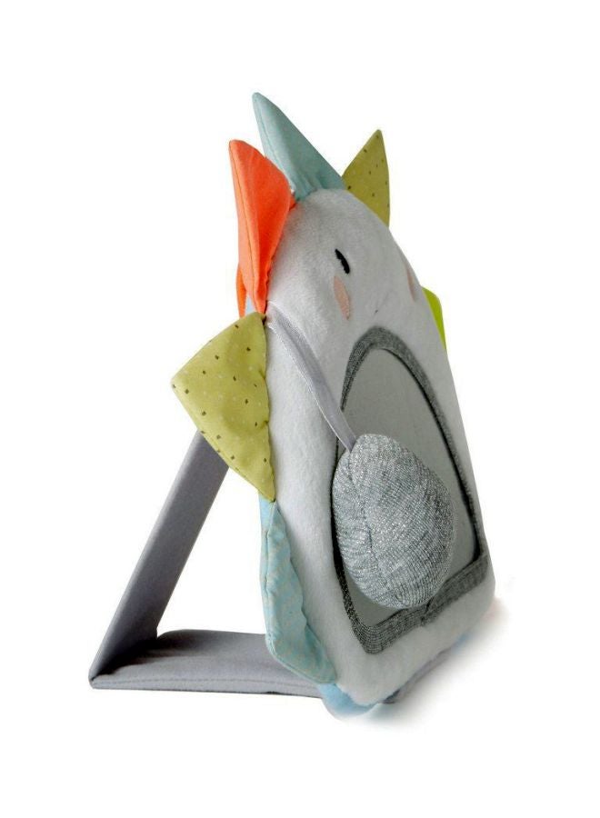 Silver Lining Cloud Baby Activity Mirror With Teether 11inch