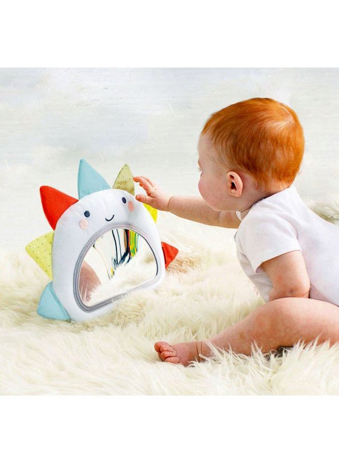 Silver Lining Cloud Baby Activity Mirror With Teether 11inch