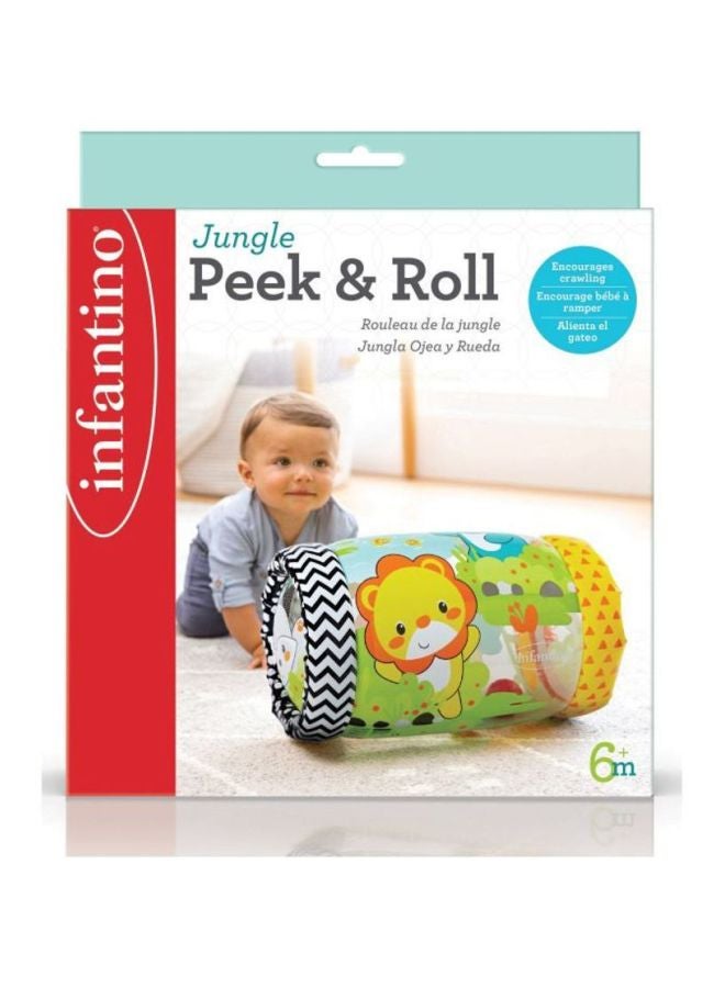 infantino Jungle And Peek Roll|Baby Activity , Learning & Developing Toys| - Image 2