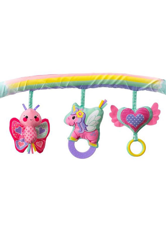 Explore And Store Activity Gym Playmat - Sparkle Theme 53.34x7.6cm