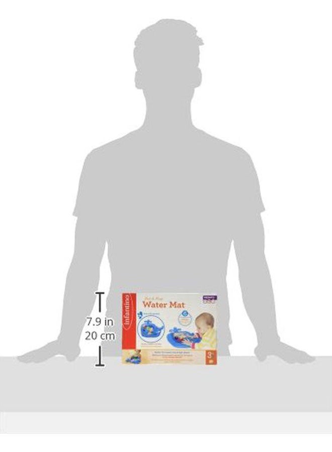 إنفانتينو بساط مائي بات آند بلاي - أزرق 10x7.4x1.6بوصة - Image 3