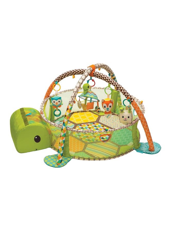 infantino - Go Gaga Activity Gym And Shape Sorting Ball Pit 38.5x22.5x5inch - Image 1