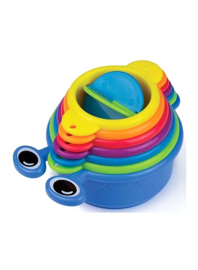 Munchkin 7-Piece Caterpillar Spillers Stacking And Straining Cup Set 11080 20x15x5cm - Image 4