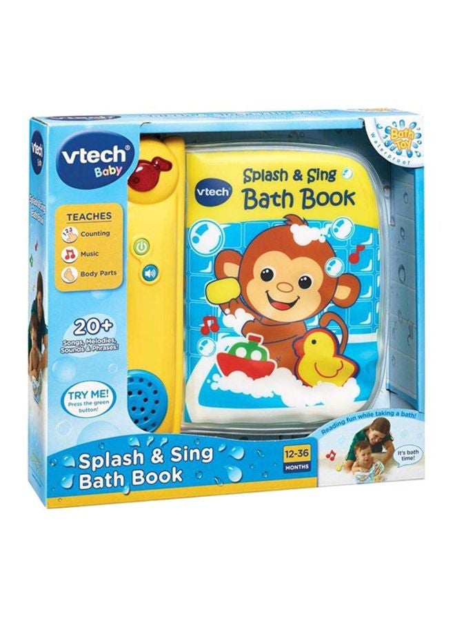 vtech - Splash And Sing Bath Book 2853 19x1x20cm - Image 1