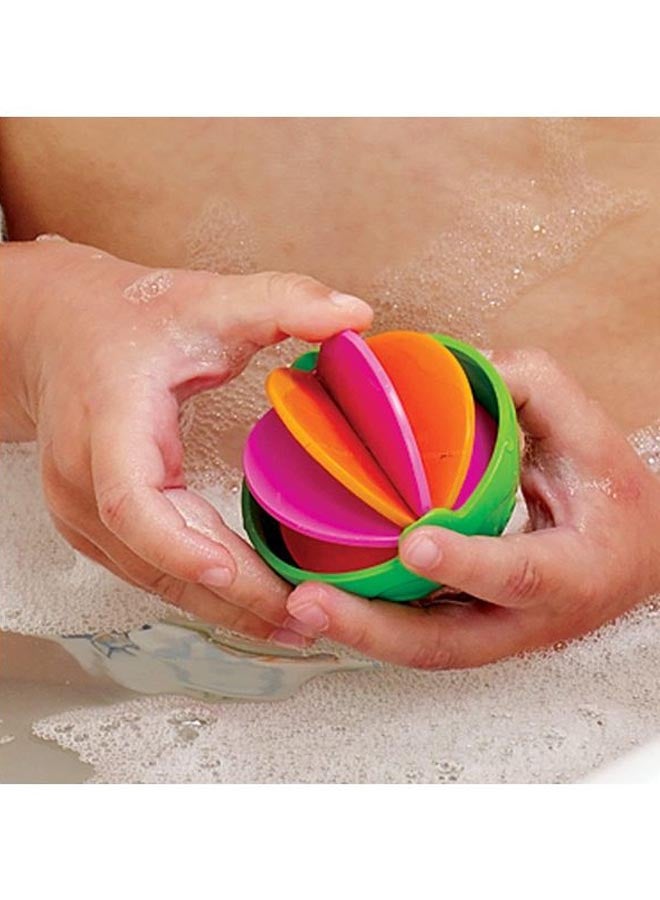 Munchkin - 5-Piece Lazy Buoys Bath Toy Set 9.4x7.9x2.8cm - Image 1