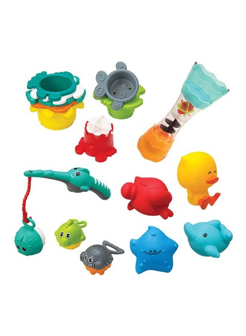 17-Piece Splish And Splash Bath Play Set