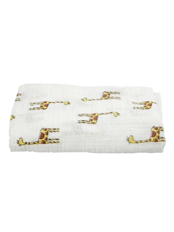 Generic Cute Floral Cotton Yarn Baby's Swaddling Blanket  - Image 3