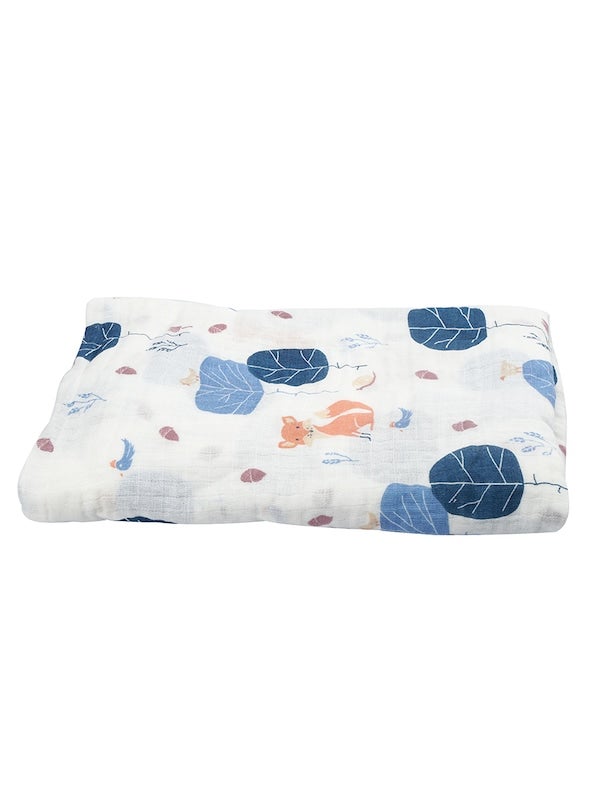 Generic Cute Floral Cotton Yarn Baby's Swaddling Blanket  - Image 4