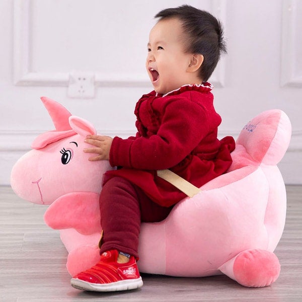 Cute Penguin Unicorn Baby Sofa Training Seat - Image 3