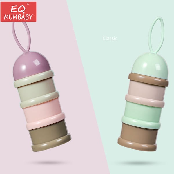 Portable 3 Section Baby Milk Powder Dispenser - Image 5