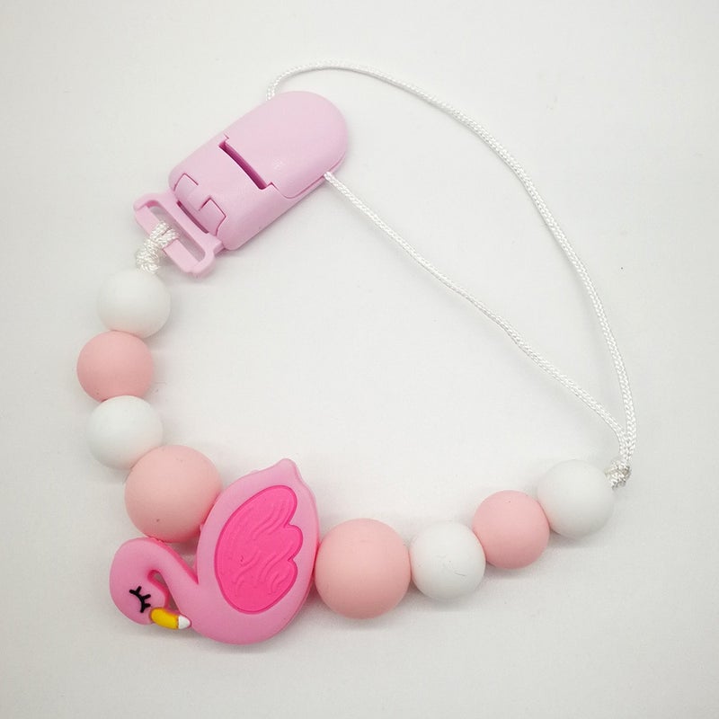 Cartoon Design Anti-Dropping Baby's Pacifier Chain - Image 1