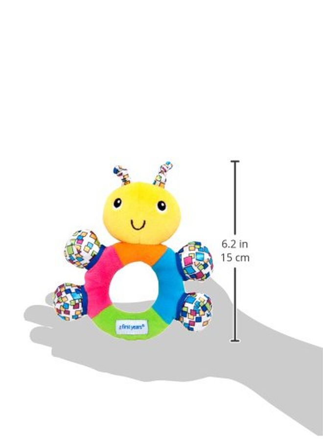 the FIRST years - Easy Grip Soft Rattle 3.25x1x4.55inch - Image 1