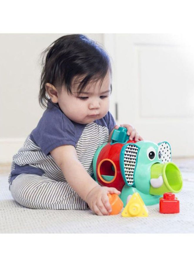 إنفانتينو لعبة تصنيف الأشكال من 6 قطع بنمط فيل 25.5x19x19سم - Image 2