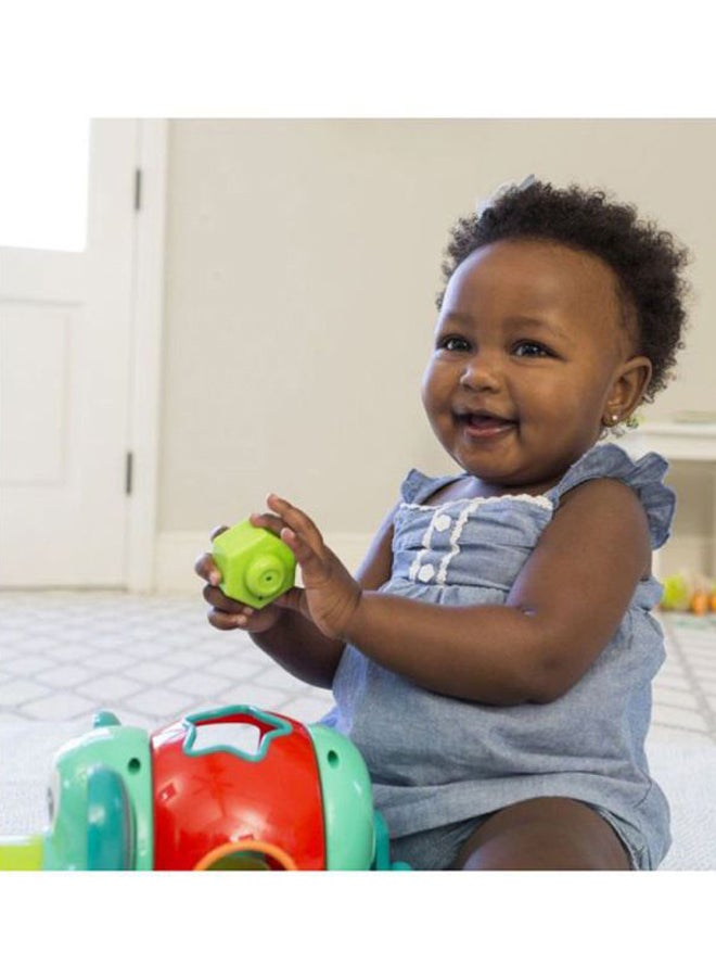 إنفانتينو لعبة تصنيف الأشكال من 6 قطع بنمط فيل 25.5x19x19سم - Image 4