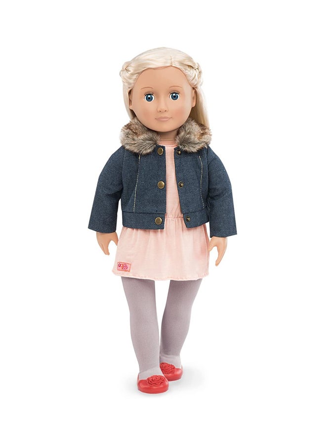 أور جنريشن طقم ملابس وجاكيت جينز لمجسمات الشخصيات طراز BD30212Z - Image 3